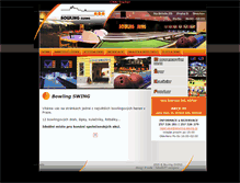 Tablet Screenshot of bowling-swing.cz